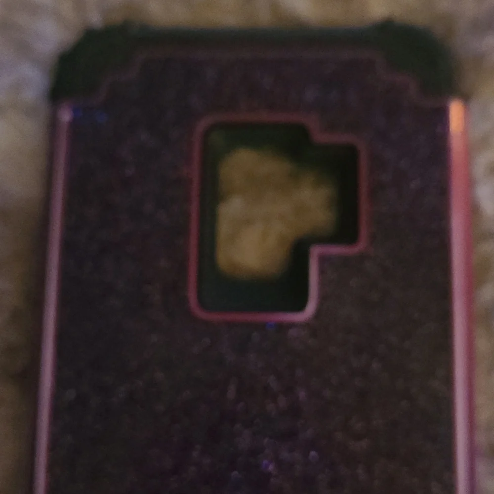 2 samsung galaxy s9 glitter phone cases
